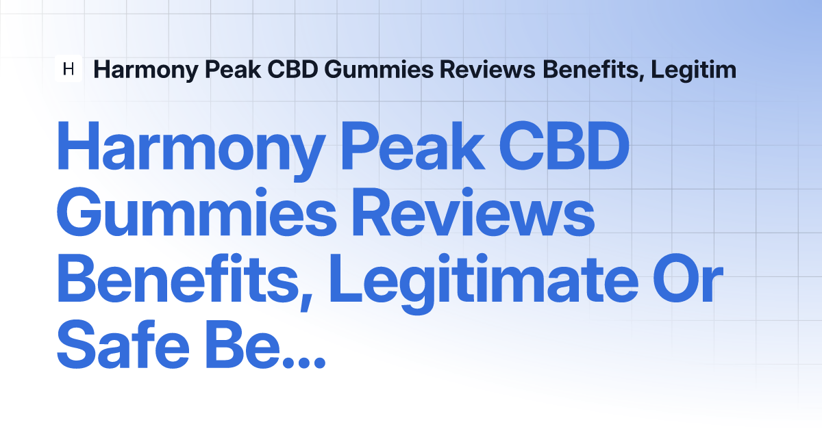 harmonypeakcbdgummies.gitbook.io